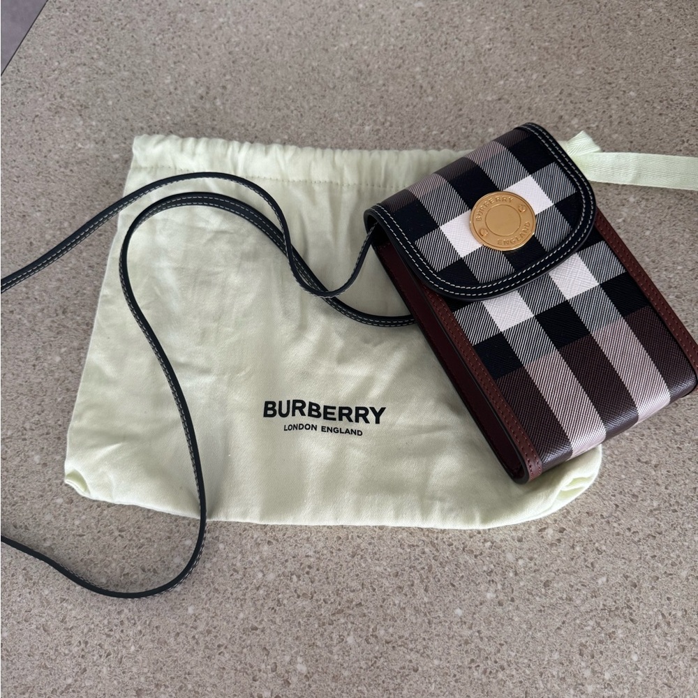 Burberry Checkered Crossbody Bag